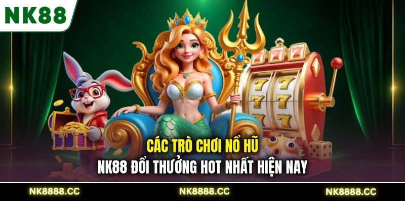 Các trò chơi nổ hũ NK88 đổi thưởng hot nhất hiện nay